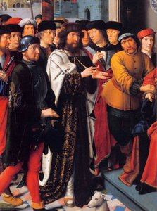 Il Giudizio Di Cambise (dettaglio) — Gerard David
