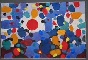 Composition (with Red Circle) — Hryhorii Havrylenko