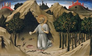 Scenes From The Life Of St Jerome — Σάνο Ντι Πιέτρο