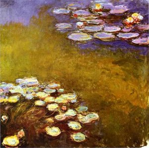 Vandliljer — Claude Monet