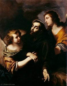 Ecstasy Of St. Francis — Pietro Novelli