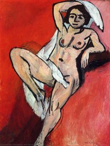 Eşarp Takmış Nü — Henri Matisse