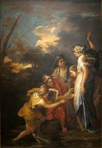 The Finding Of Moses — Salvator Rosa