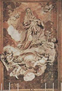 Ecstasy Of St Catherine — Melchiore Caffa