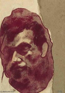 Head Of Francis Bacon — Ronald Brooks Kitaj