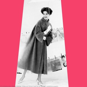 Wide-cut Mohair Coat By Uli Richter - Exhibition Graphic — Regina Relang