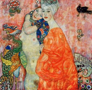 Prijateljice — Gustav Klimt