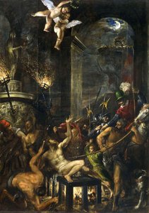 Die Märtyrern Von St. Laurentius — Tizian