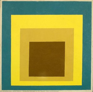 Study For Homage To The Square: Still Remembered — Josef Albers