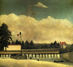 The Dam — Henri Julien Félix Rousseau (le Douanier)