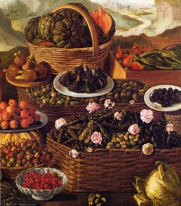 Fruit Seller (detail) — Vincenzo Campi
