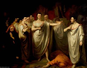 'julius Caesar', Act Iii, Scene 2, The Murder Scene — George Clint