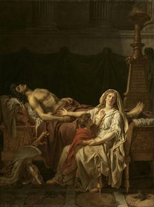 Andromache Piangente Ector — Jacques-louis David