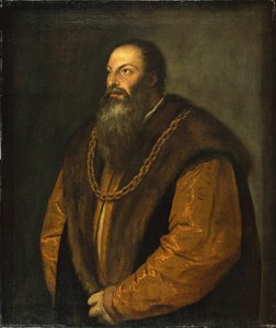 Porträt Von Pietro Aretino — Tizian