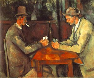 Kortinpelurit (louvre) — Paul Cézanne