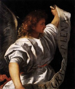 Polittico Della Resurrezione: Arcangelo Gabriele — Tiziano Vecellio