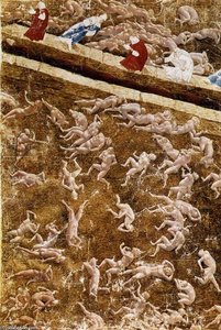 Illustrazione Alla Divina Commedia (inferno) — Sandro Botticelli
