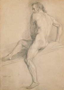 Male Nude. Academic Study