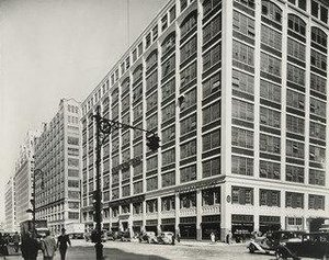 Spring And Varick Streets, Manhattan — Berenice Abbott