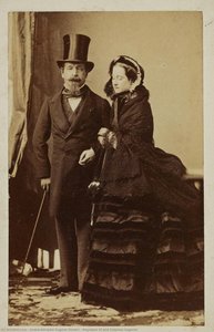Napoleon Iii And Empress Eugenie — André-adolphe-eugène Disdéri