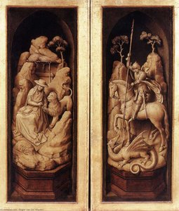 Sforzan Triptyyppi (ulkopuoli) — Rogier Van Der Weyden