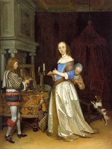 Lady At Her Toilette — Gerard Ter Borch