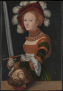Judith Mit Dem Haupt Des Holofernes — Lucas Cranach Der Ältere