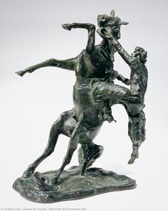 Wo Selbst Die Besten Reiter Aufgeben — Charles Marion Russell