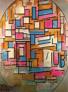 Composizione Ovale — Piet Mondrian
