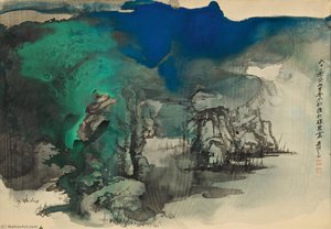 Spring Landscape — Zhang Daqian