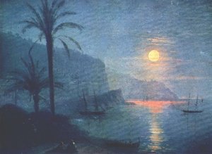 The Nice At Night — Ivan Konstantinovich Aivazovsky