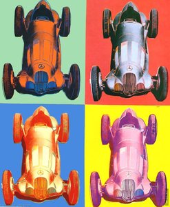 Benz Racing Car — Andy Warhol