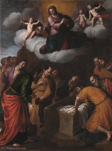 The Birth Of The Virgin — Alessandro Turchi