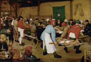 Il Matrimonio Dei Contadini — Pieter Bruegel Il Vecchio