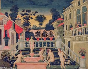 David Watching Bathsheba Bathing — Teodoro Poulakis