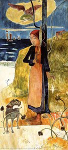 Jeanne D'arc, Nebo Bretonka S Rozplétáním — Paul Gauguin