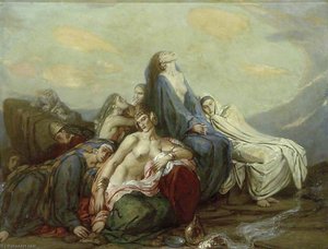 Jephthah's Daughter - Charles Ricketts — Charles De Sousy Ricketts