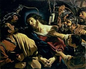 The Betrayal Of Christ — Guercino