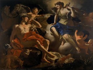 Diana And Endymion — Francesco Solimena