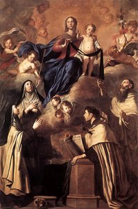 Our Lady Of Mount Carmel — Pietro Novelli