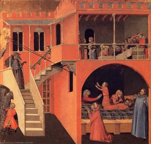 Scenes Of The Life Of St Nicholas — Ambrogio Lorencetti