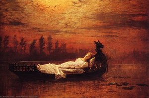 Elaine — John Atkinson Grimshaw