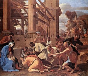 Adoration Of The Magi — Nicolas Poussin