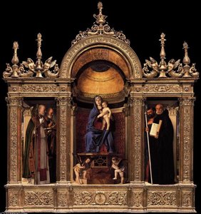Il Triptico Di Frari - Triptycho Di Frari — Giovanni Bellini