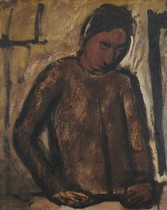 Bust Of A Young Boy — Mario Sironi