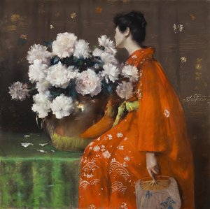 Peonie — William Merritt Chase