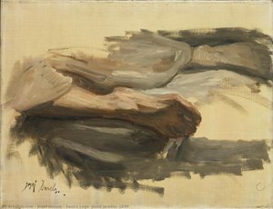 Saul"s Legs, Jozef Israëls, 1899 — Jozef Israëls