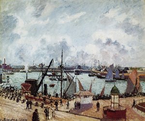 Außenhafen Von Le Havre — Camille Pissarro