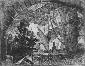 Prisoners On A Projecting Platform — Piranesi