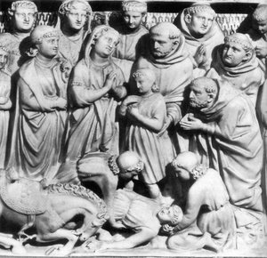 Arca Di San Domenico (detail) — Arnolfo Di Cambio